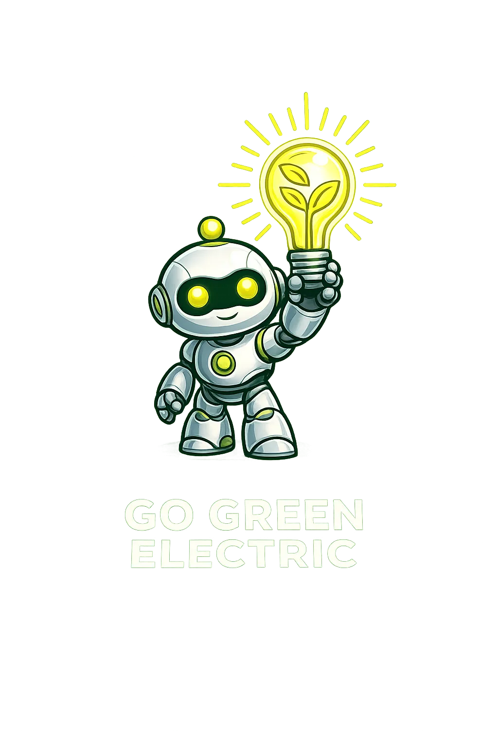 Go Green Electric logo concept 5