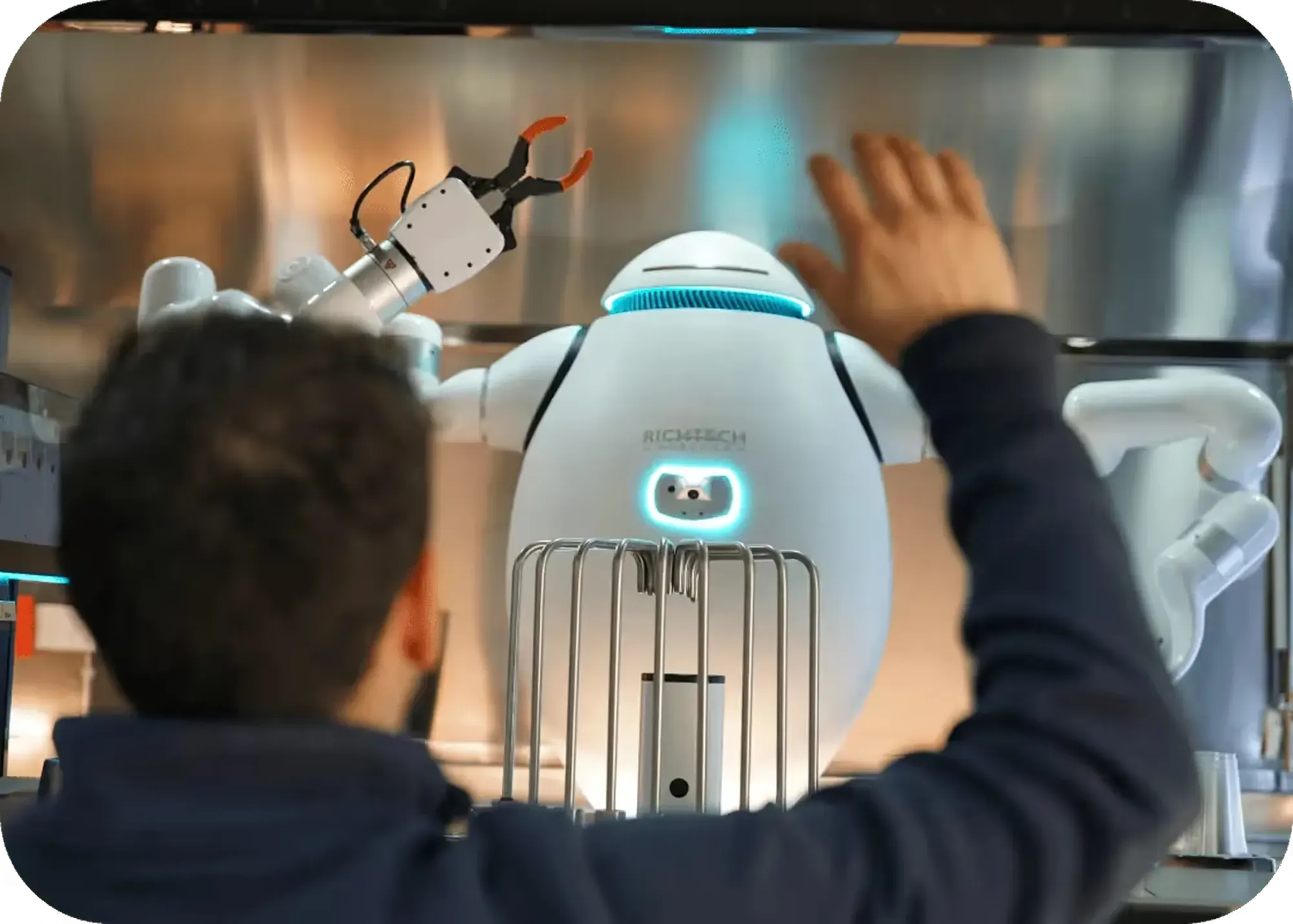 Richtech ADAM dual-arm robot barista and bartender